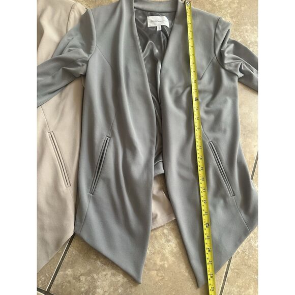 BCBG M Bundle Of 2 Crepe Open Lined Blazer Jacket - Picture 5 of 6